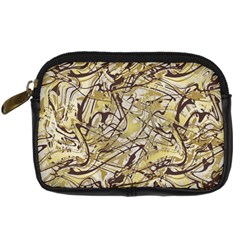 Marble Texture Pattern Seamless Digital Camera Leather Case by Maspions