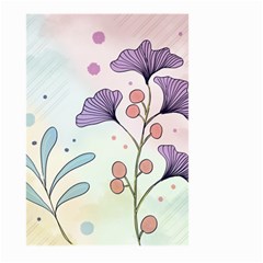 Flower Paint Flora Nature Plant Large Garden Flag (two Sides) by Maspions