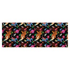 Beautiful Pattern Banner And Sign 8  X 3  by Sparkle