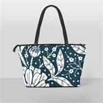 Spring Pattern Classic Shoulder Handbag Back