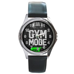 Gym Mode Round Metal Watch by Store67