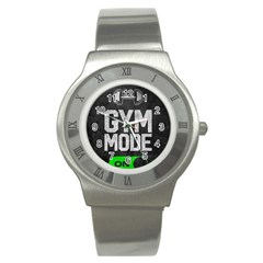 Gym Mode Stainless Steel Watch by Store67