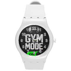 Gym Mode Round Plastic Sport Watch (m) by Store67