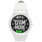 Gym mode Round Plastic Sport Watch (M) Front