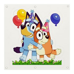 Bluey Birthday Banner And Sign 3  X 3  by avitendut