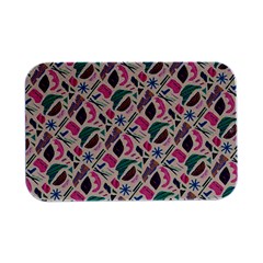 Multi Colour Pattern Open Lid Metal Box (silver)   by designsbymallika