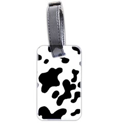 Cow Pattern Luggage Tag (two Sides) by Ket1n9