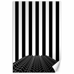 Stripes Geometric Pattern Digital Art Art Abstract Abstract Art Canvas 20  X 30  by Proyonanggan