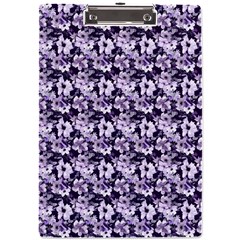 Purple Roses 1 Purple Roses A4 Acrylic Clipboard by DinkovaArt