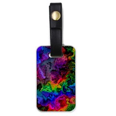 Pride Marble Luggage Tag (one Side) by MRNStudios