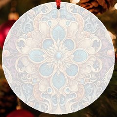 Pattern 1 Muster 7a Uv Print Acrylic Ornament Round by 2607694c