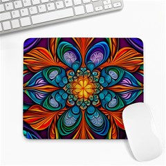 Schwarz Bunt Large Mousepad by 2607694c