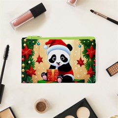 Schwarz Pandaweihnachten300dpi Cosmetic Bag (xs) by 2607694b