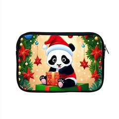 Schwarz Pandaweihnachten300dpi Apple Macbook Pro 15  Zipper Case by 2607694b