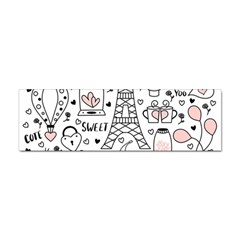 Big Collection With Hand Drawn Objects Valentines Day Sticker (bumper) by Bedest