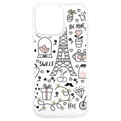 Big Collection With Hand Drawn Objects Valentines Day Iphone 15 Plus Tpu Uv Print Case by Bedest