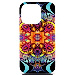 Lila Floral Blume Iphone 14 Pro Black Uv Print Case by 2607694c