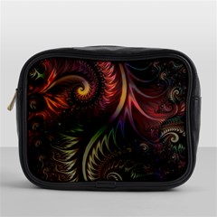 Gelb Fractal Mini Toiletries Bag (one Side) by 2607694c