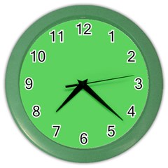 Grün Color Wall Clock by 2607694c