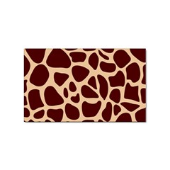 Animal Print Girraf Patterns Sticker Rectangular (10 Pack) by Ket1n9