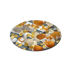 Ballon Classroom Sticker Oval (10 Pack) by Azkajaya