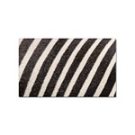 Zebra Zebra Pattern Zebra Fur Zebra Print Strip Sticker Rectangular (100 pack) Front