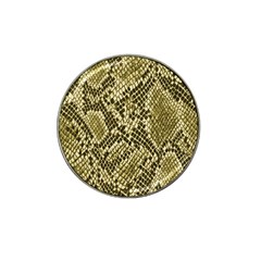 Yellow Snake Skin Pattern Hat Clip Ball Marker by Ket1n9