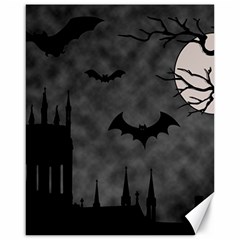 Halloween Background Halloween Scene Canvas 16  X 20  by Ket1n9