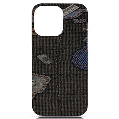 World Map Iphone 14 Pro Max Black Uv Print Case by Ket1n9