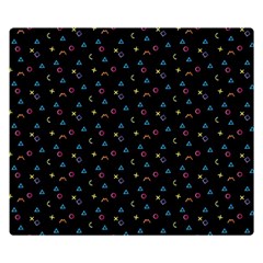 Abstract Texture Two Sides Premium Plush Fleece Blanket (kids Size) by anzea