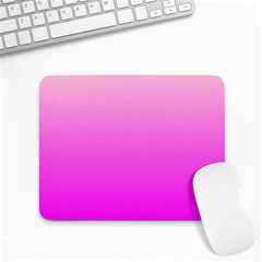 Gradient Pink - Pastel Yellow Pink Rosa Small Mousepad by 2607694c