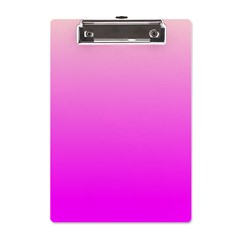 Gradient Pink - Pastel Yellow Pink Rosa A5 Acrylic Clipboard by 2607694c