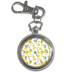 Illustrations Lemon Citrus Fruit Yellow Key Chain Watches by anzea