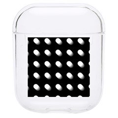 Background Dots Circles Graphic Hard Pc Airpods 1/2 Case by Ndabl3x