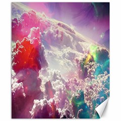 Clouds Multicolor Fantasy Art Skies Canvas 8  X 10  by Ket1n9