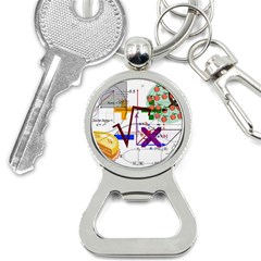 Mathematics Formula Physics School Bottle Opener Key Chain by Bedest