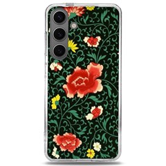 Background Vintage Japanese Design Samsung Galaxy S24 6 2 Inch Tpu Uv Case by Bedest