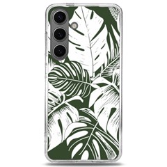 Abstract Art Tropical Leaves Samsung Galaxy S24 6 2 Inch Tpu Uv Case by Valentinaart