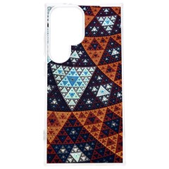 Fractal Triangle Geometric Abstract Pattern Samsung Galaxy S24 Plus 6 7 Inch Tpu Uv Case by Cemarart