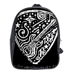 Guitar Pic School Bag (xl) by RiverRootsReggae