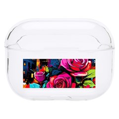 City Rose 2-gigapixel-art-scale-4 00x Hard Pc Airpods Pro Case by BrightWear