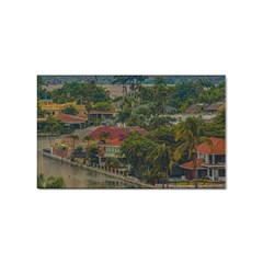 Samborondon District Aerial View Shot, Guayas, Ecuador Sticker Rectangular (10 Pack) by dflcprintsclothing