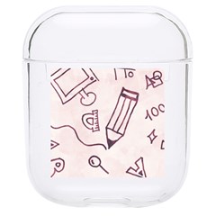 Background Pattern Doodle Wallpaper Hard Pc Airpods 1/2 Case by Loisa77