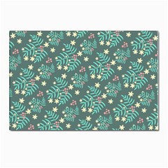 Illustration Pattern Seamless Postcard 4 x 6  (pkg Of 10) by Loisa77