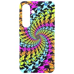 3d Grateful Dead 90 s Neon Dancing Bears Samsung Galaxy S24 6 2 Inch Black Tpu Uv Case by Perong