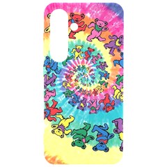 Tie Dye Grateful Dead Bears Samsung Galaxy S24 6 2 Inch Black Tpu Uv Case by Perong