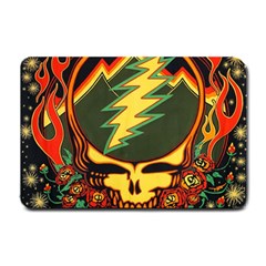 Grateful Dead Scarlet Fire Small Doormat by Perong