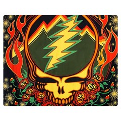 Grateful Dead Scarlet Fire Two Sides Premium Plush Fleece Blanket (teen Size) by Perong