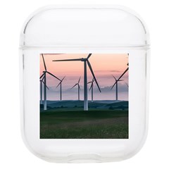 Wind Giants At Twilight Soft Tpu Airpods 1/2 Case by Tellerarts