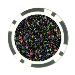 Illustration Universe Star Planet Poker Chip Card Guard by Grandong